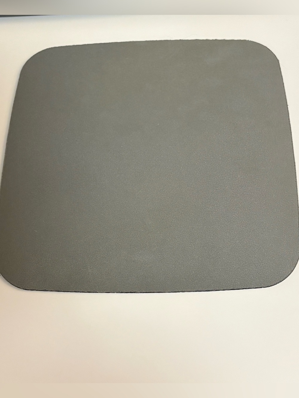Gray 8” x 8” Mouse Pad – Smooth Surface, Non-Slip Desk Pad